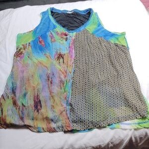 Kaktus women's XL sleeveless blouse